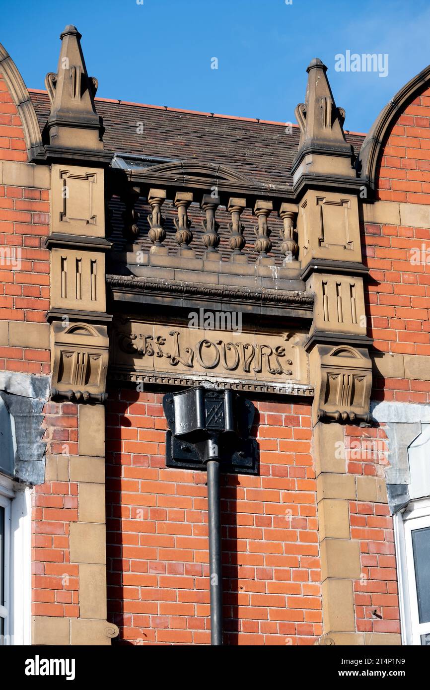 The Louvre, High Street, Cradley Heath, West Midlands England, UK Stock