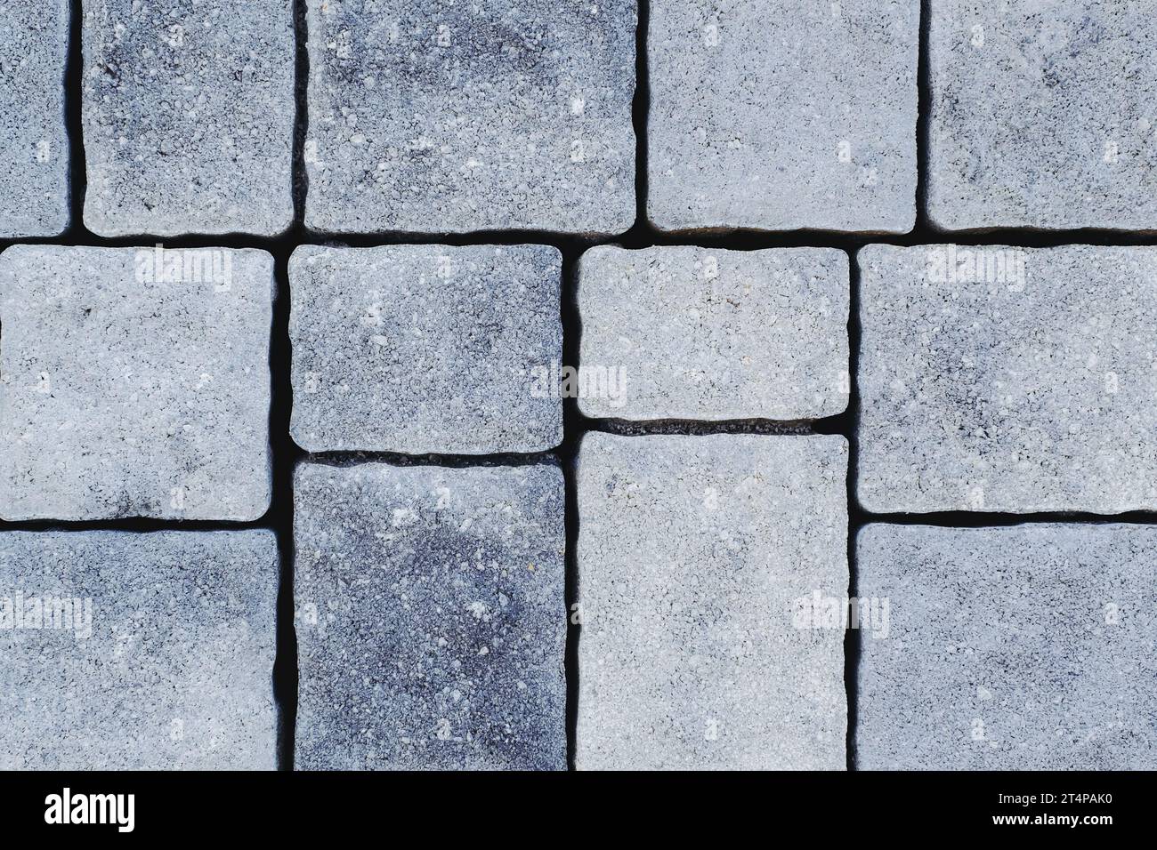 Gray natural stone pavers - Graphic design background Stock Photo - Alamy