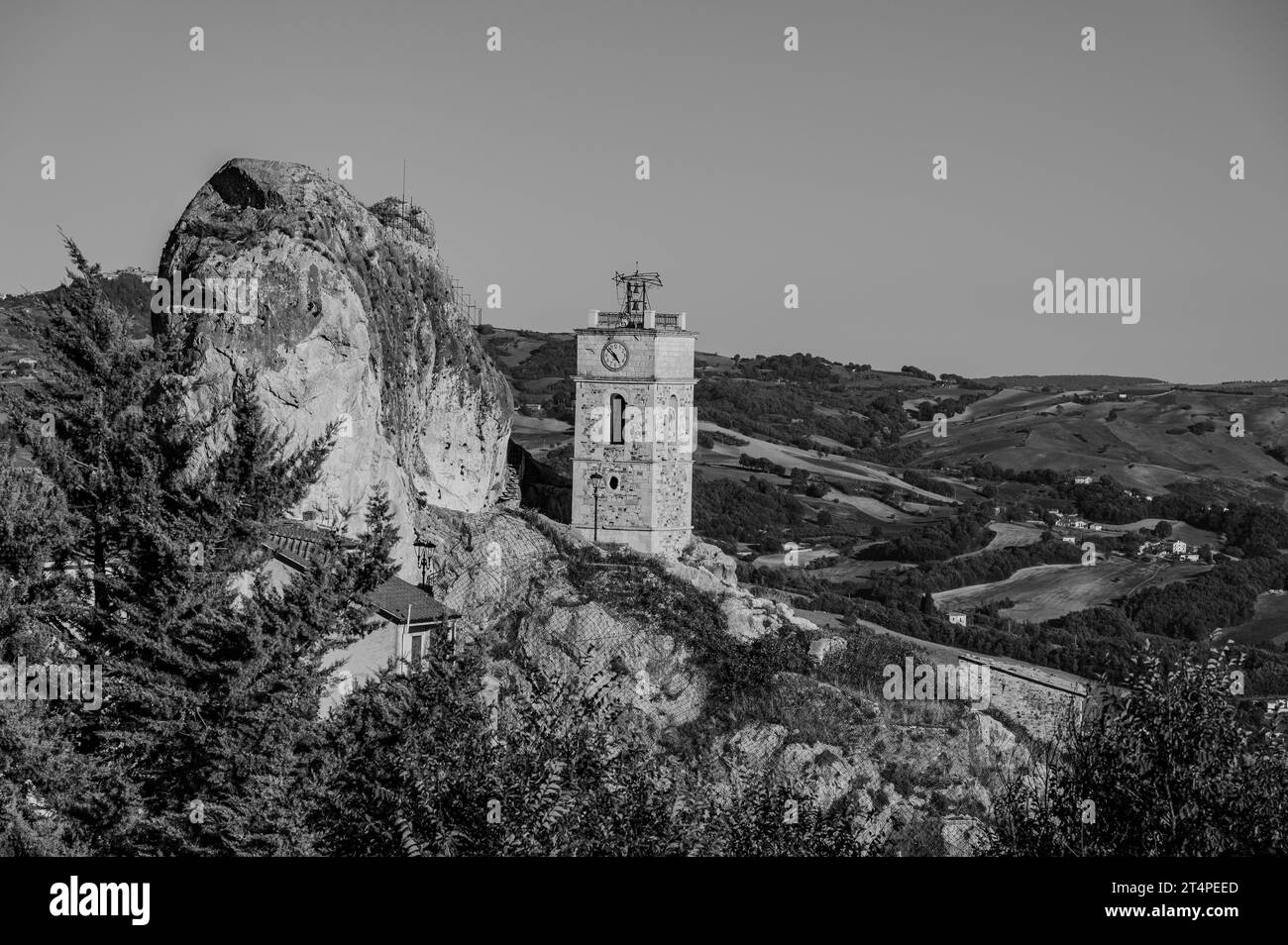 The name derives from stone, since it was built on a huge limestone