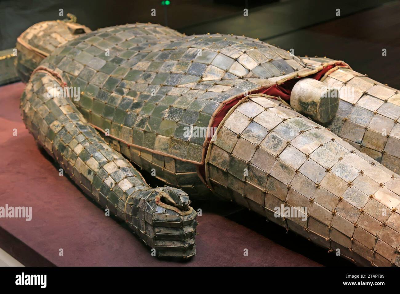 China ancient imperial jade burial suit Stock Photo Alamy