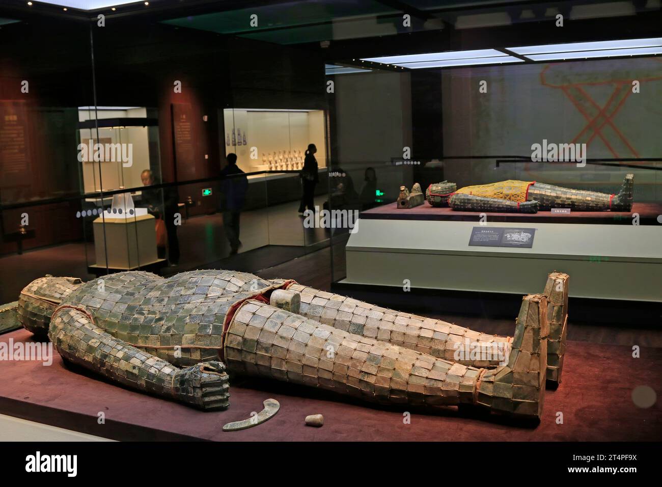 China ancient imperial jade burial suit Stock Photo Alamy