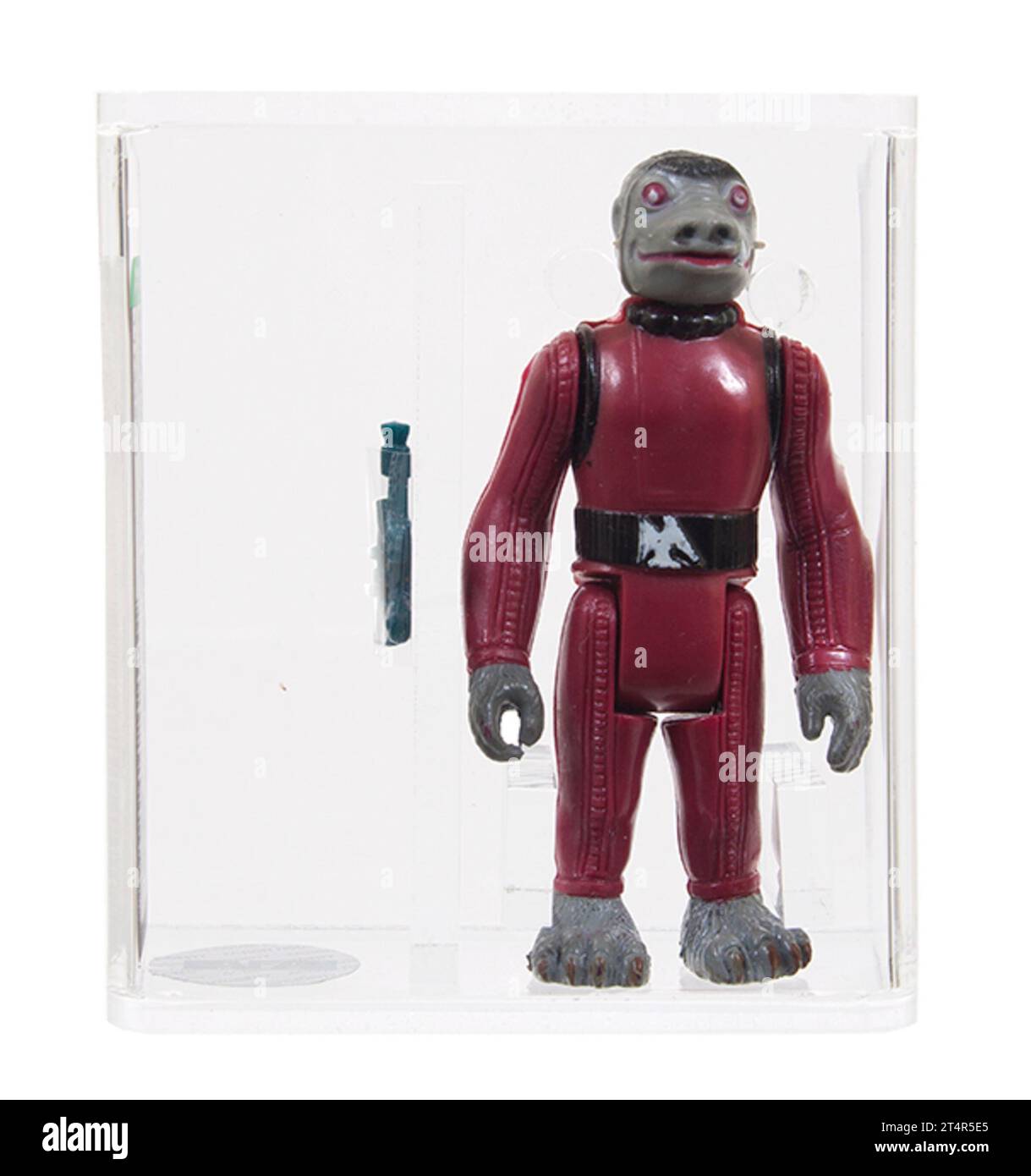 Kenner Star Wars Snaggletooth Action Figure AFA Stock Photo