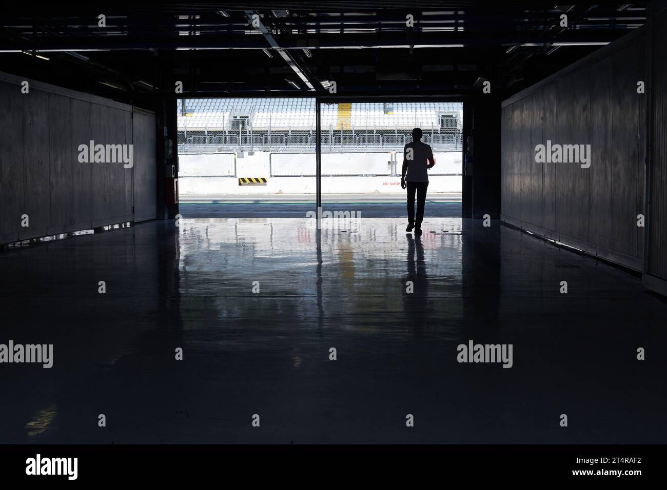 Entering paddock hi-res stock photography and images - Alamy