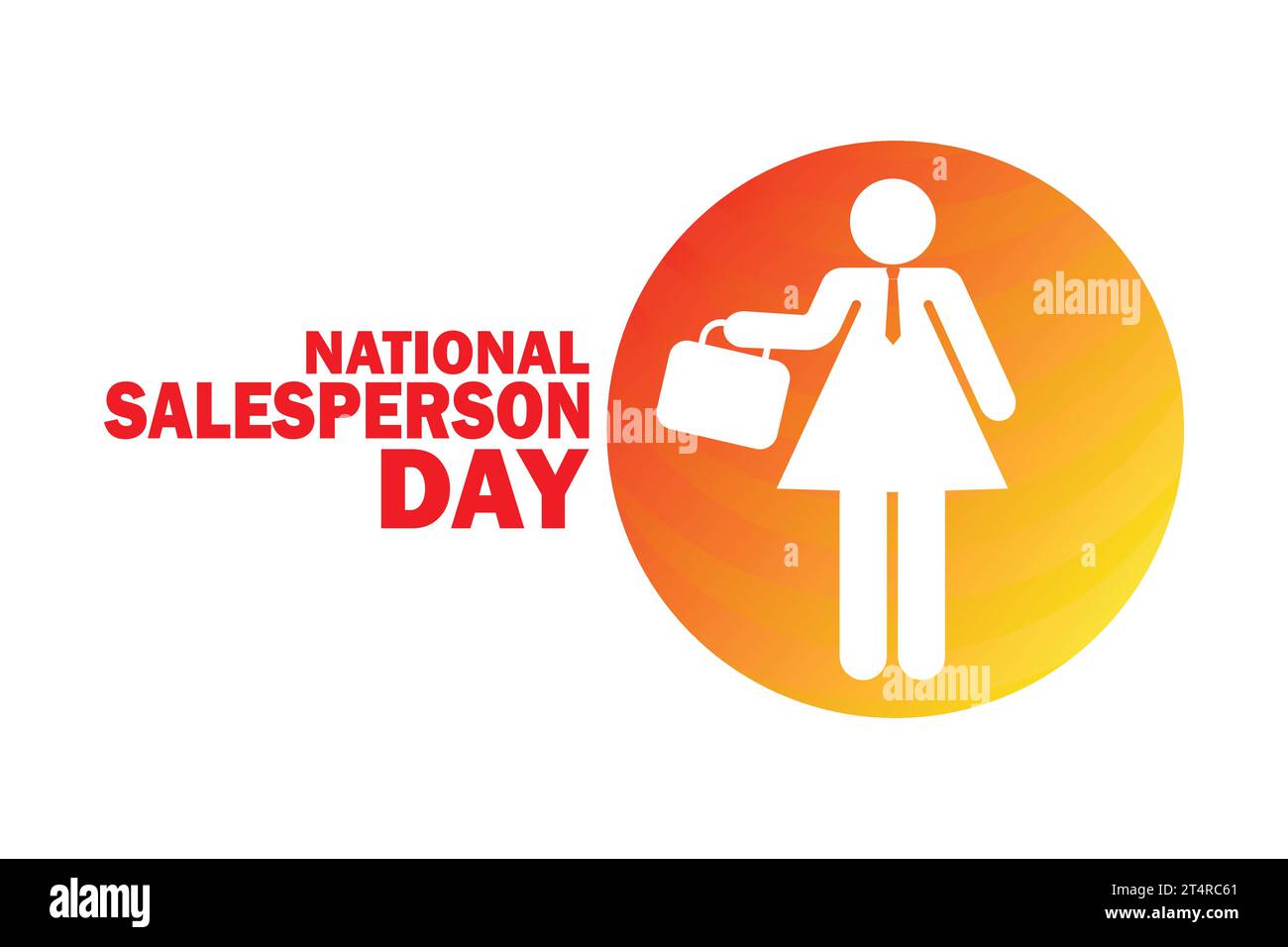 National Salesperson Day. Holiday concept. Template for background