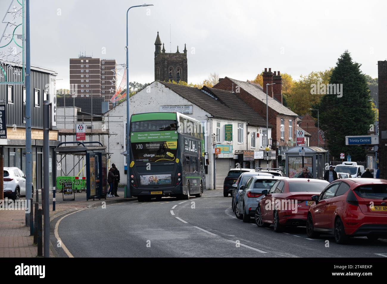 Halesowen Road, Old Hill, West Midlands, England, UK Stock Photo Alamy