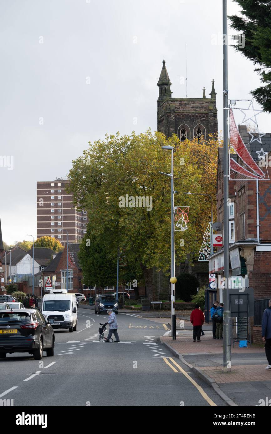 Halesowen Road, Old Hill, West Midlands, England, UK Stock Photo Alamy