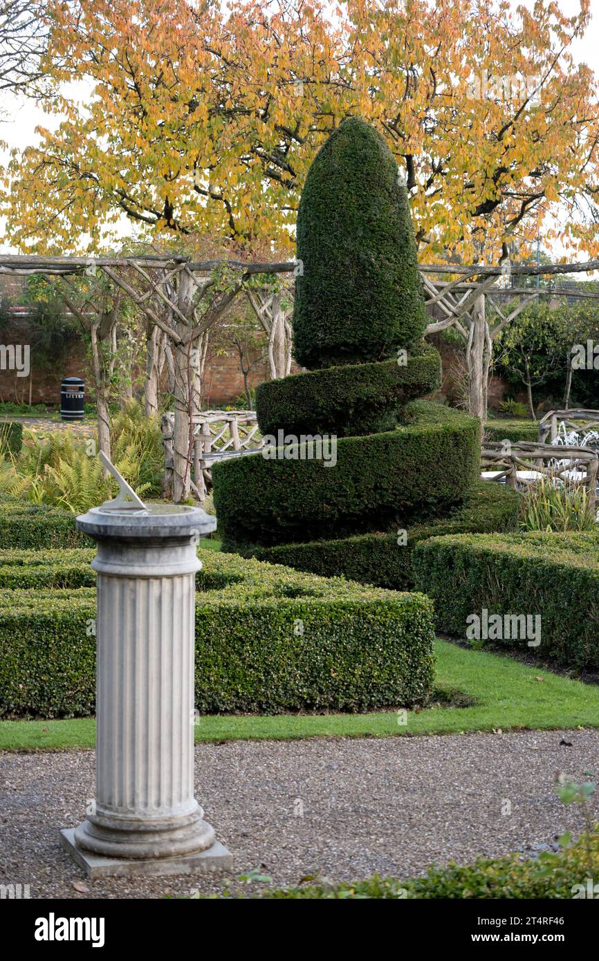 Shakespeare Garden, Lightwoods House, Bearwood, Birmingham, West Midlands, England, UK Stock Photo