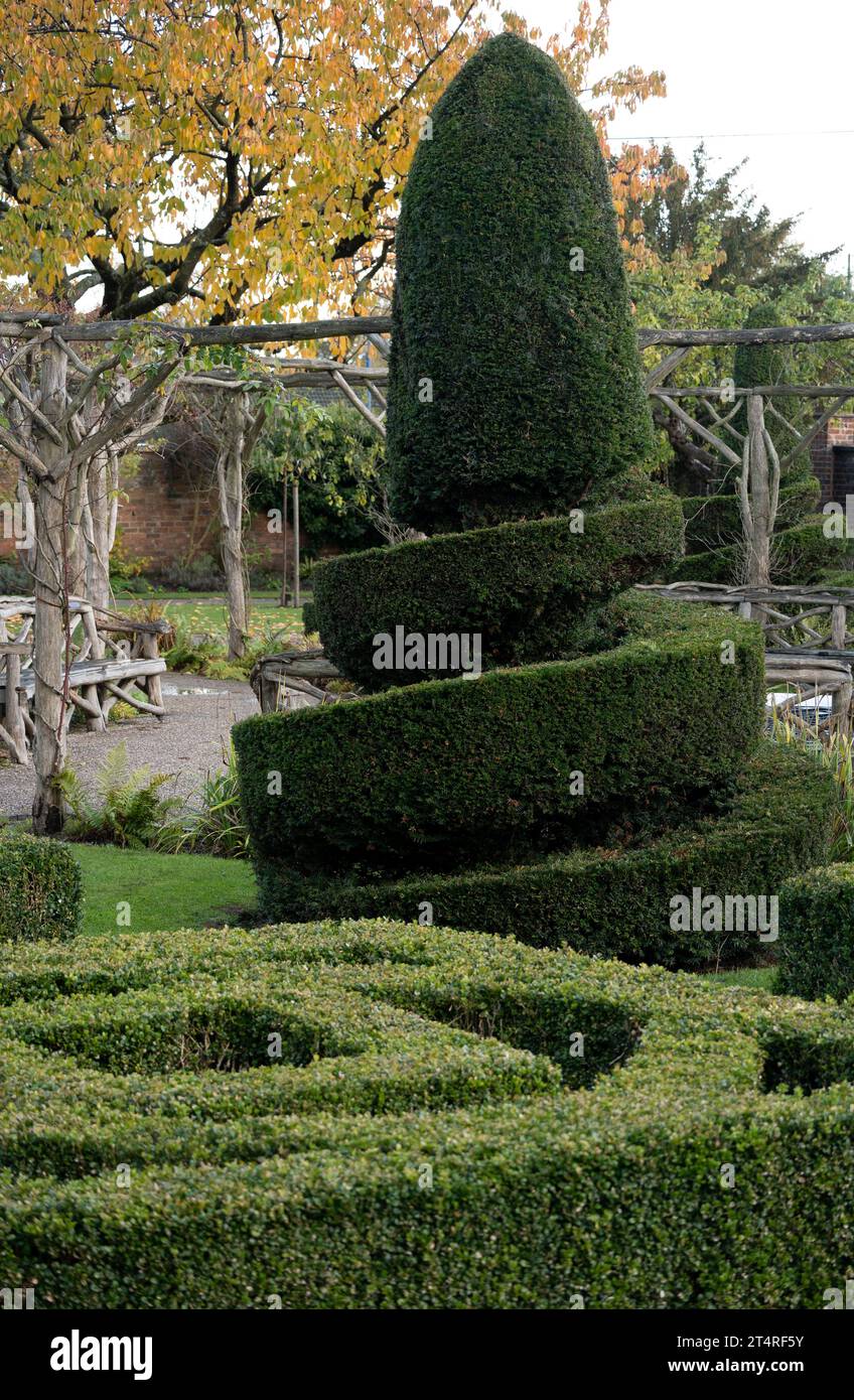 Shakespeare Garden, Lightwoods House, Bearwood, Birmingham, West Midlands, England, UK Stock Photo