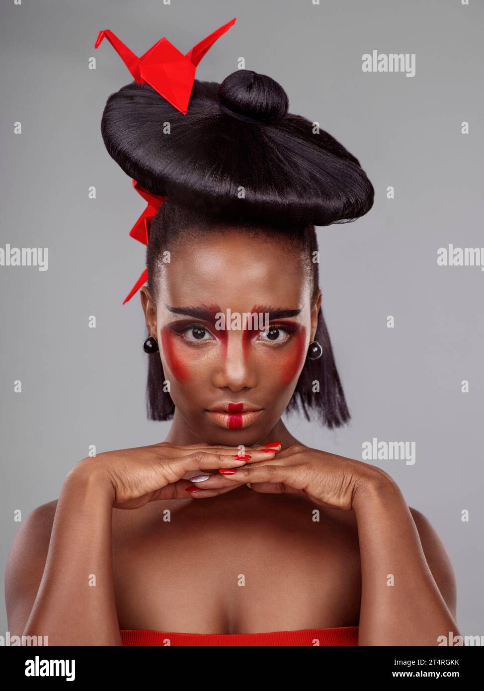 What is makeup but fashion for your face. Studio shot of a beautiful