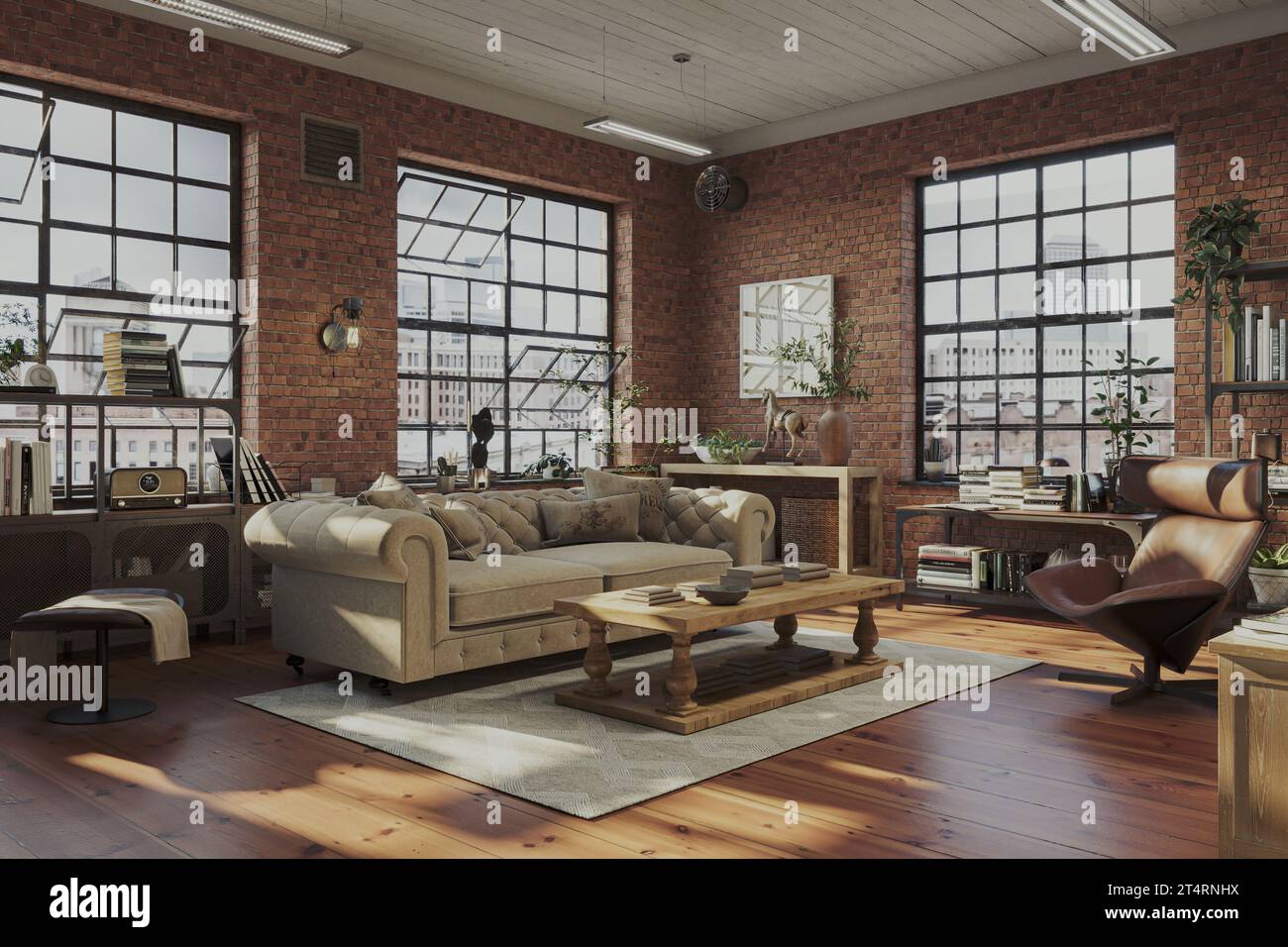 Industrial Loft Living: The Raw, Refined, & Livable Design Trend