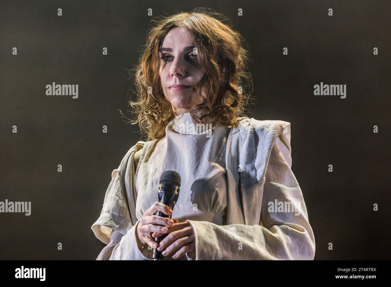 PJ Harvey performing live on stage on 30 October 2023 on tour Polly Jean Stock Photo