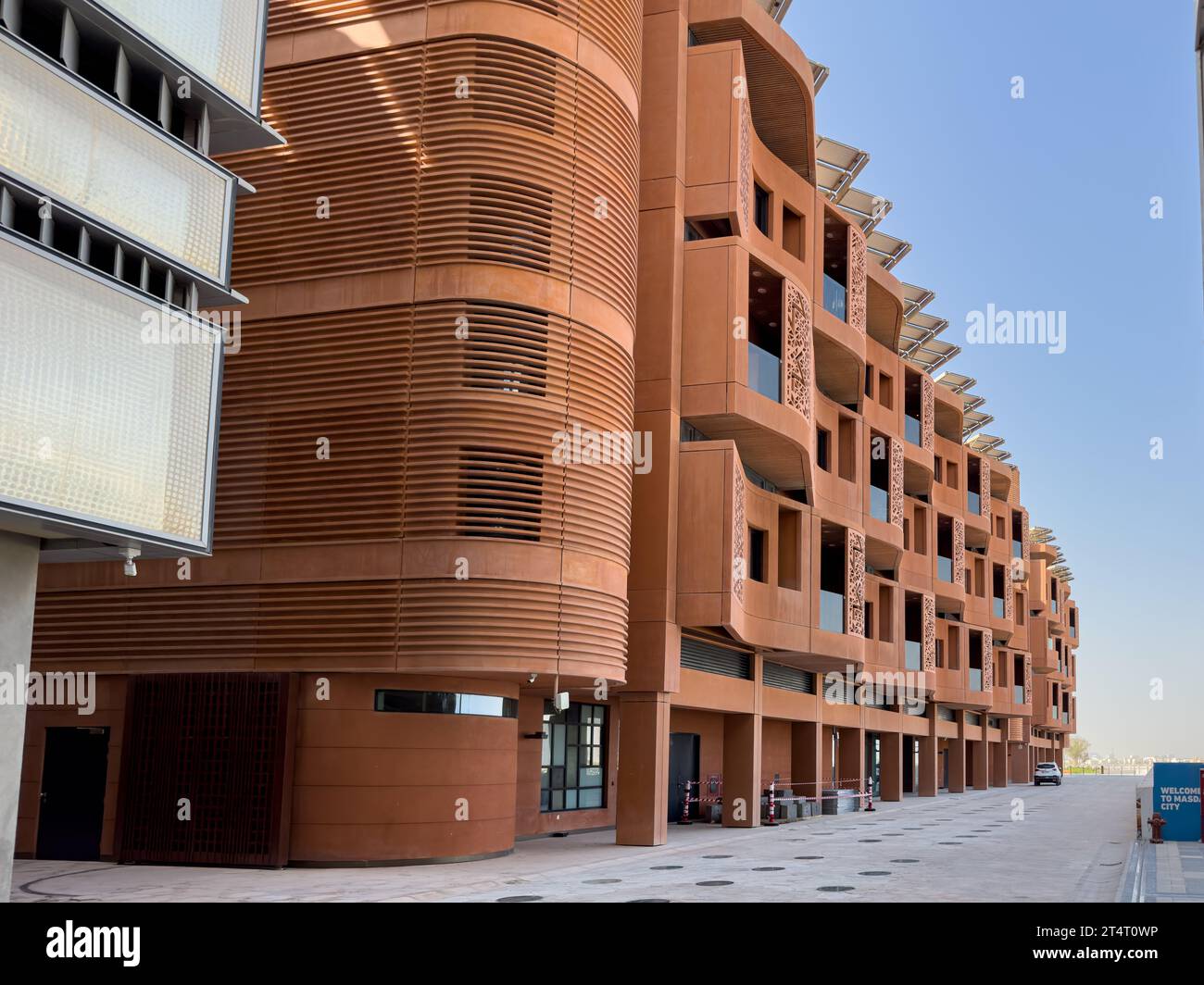 Masdar City is a sustainable urban community in Abu Dhabi, and is home