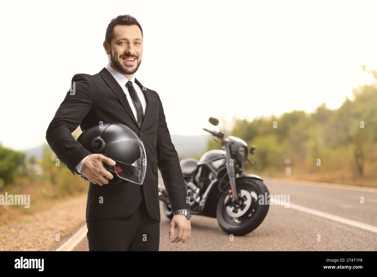 Young man chopper holding hi-res stock photography and images - Alamy