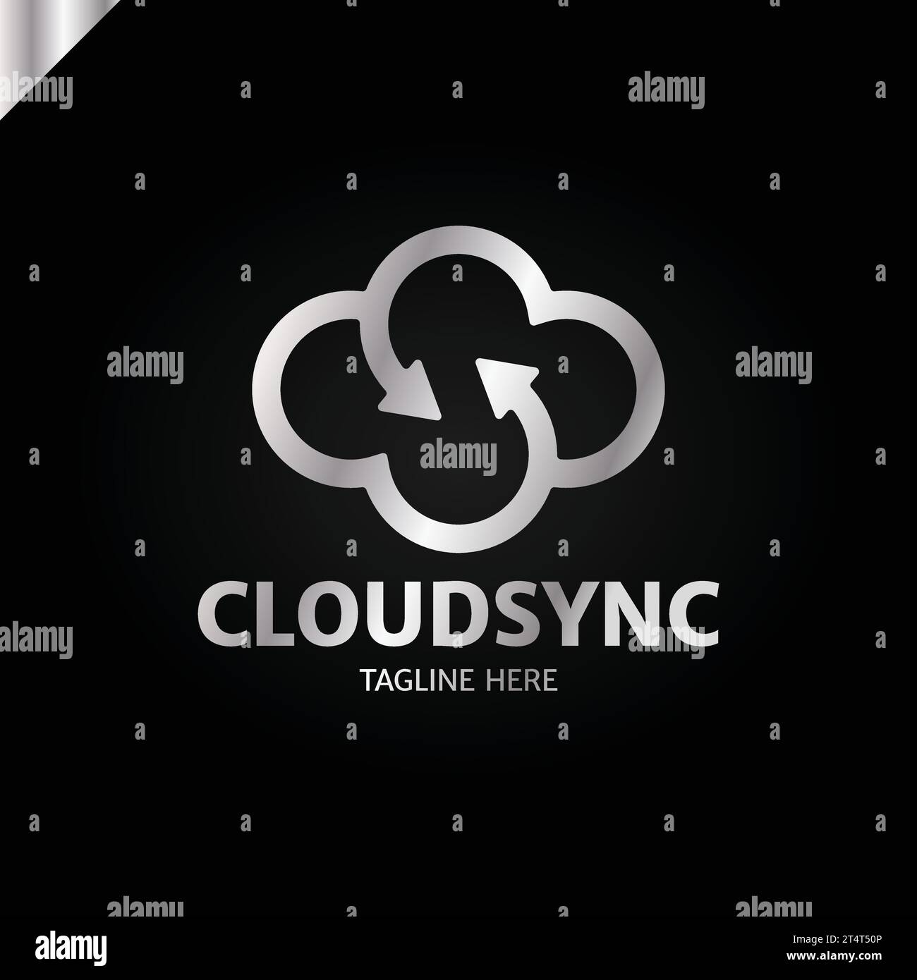 Infinity cloud logotype design letter s Royalty Free Vector Stock ...