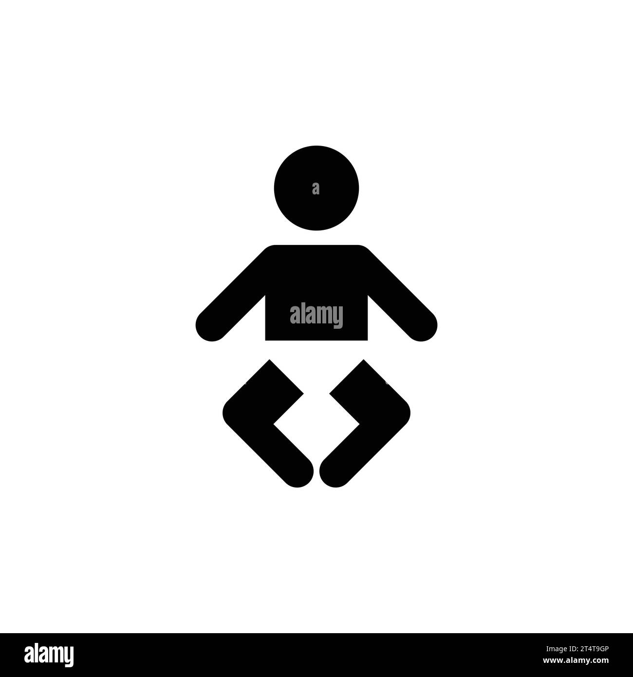 Toddler vector vectors Black and White Stock Photos & Images - Alamy