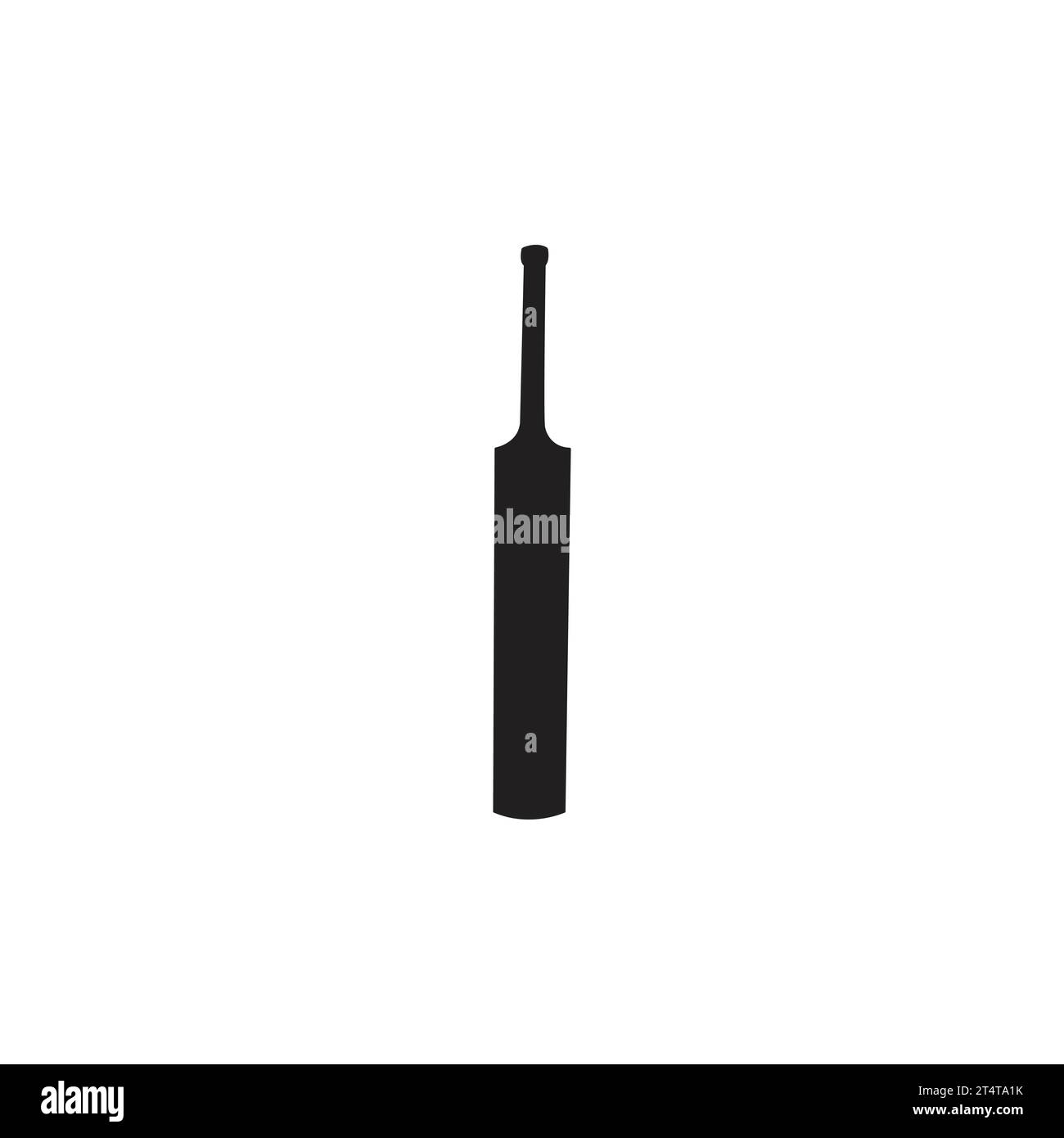 Cricket Bat vector icon on white background Stock Vector Image & Art Alamy