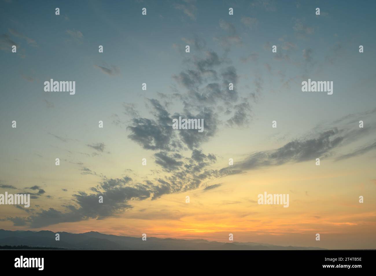 Time lapse sweet sunset landscape hi-res stock photography and images ...