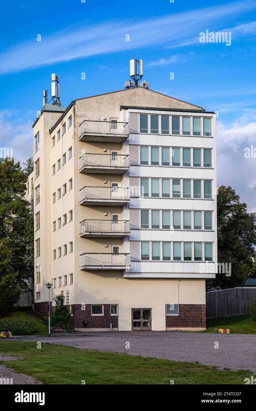 Kellokoski hospital, former mental asylum in Tuusula, Finland Stock Photo
