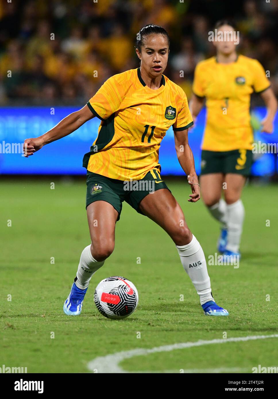 Perth, Australia. 01st Nov, 2023. Mary Fowler of Australia women's
