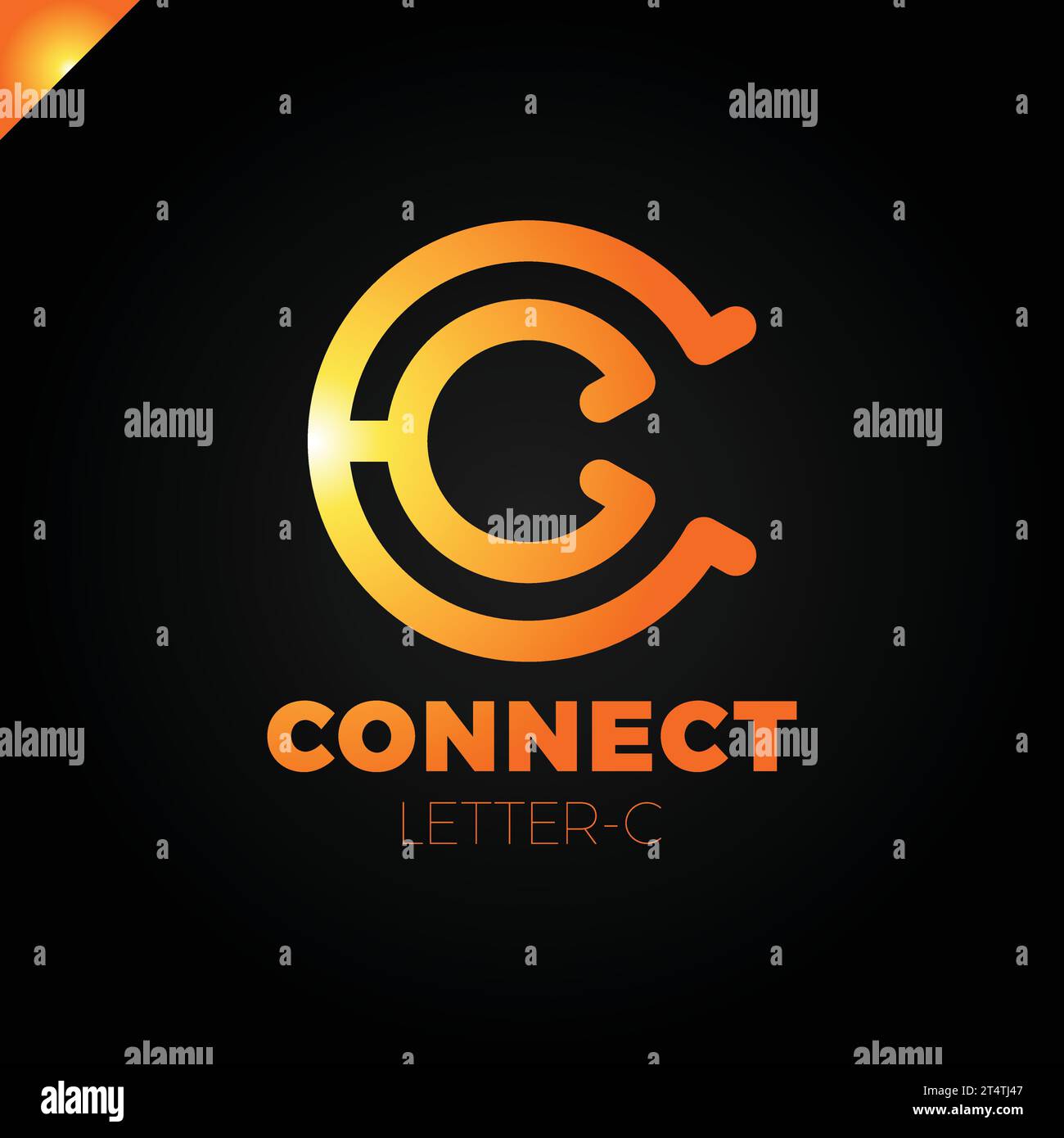 Letter c logo icon design template elements Vector Image Stock Vector ...