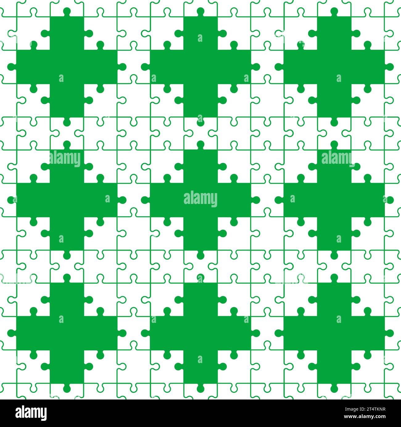 Pharmacy cross symbol background seamless pattern. vector illustration Stock Vector