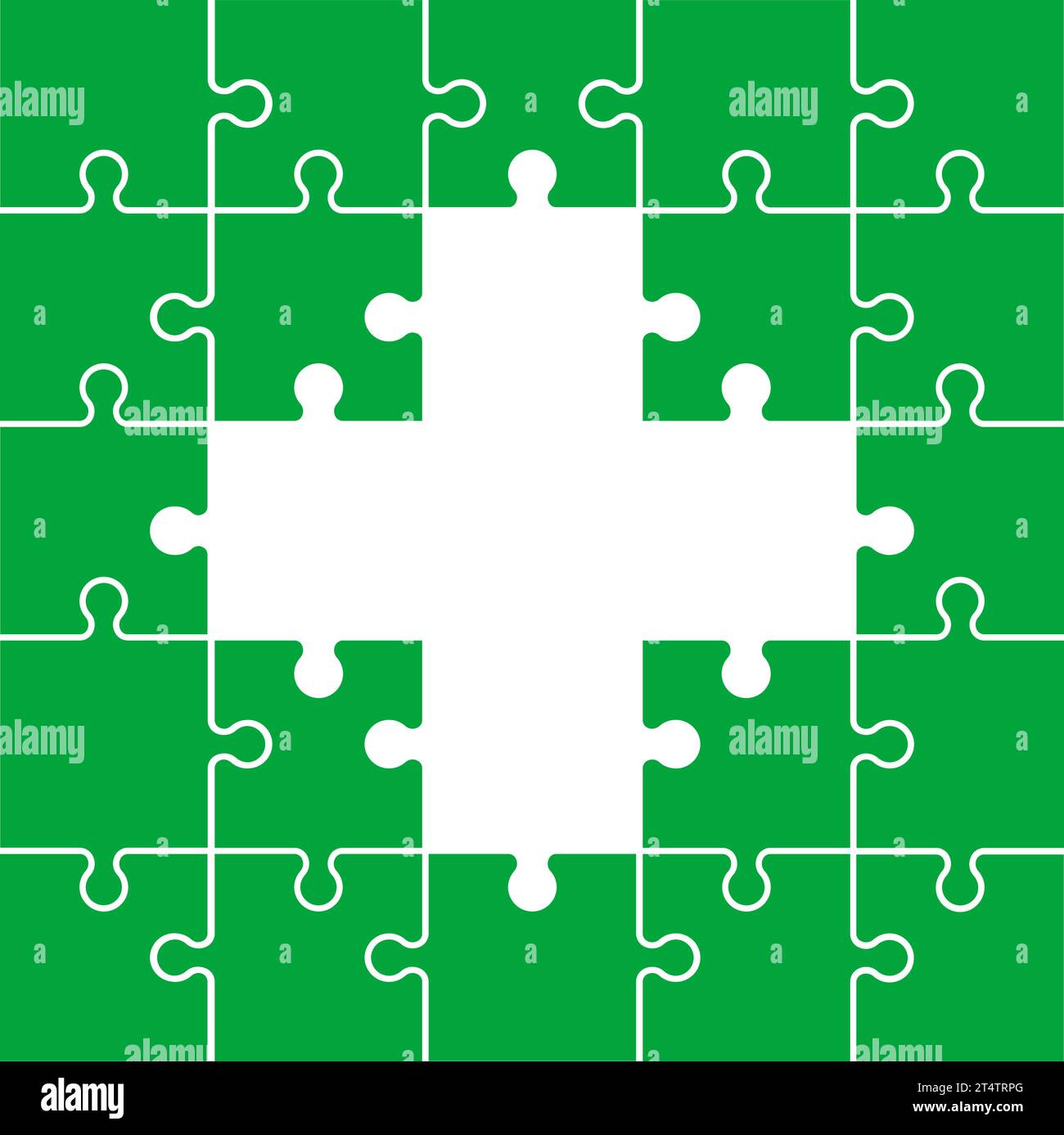Pharmacy cross symbol puzzle background. vector illustration Stock Vector