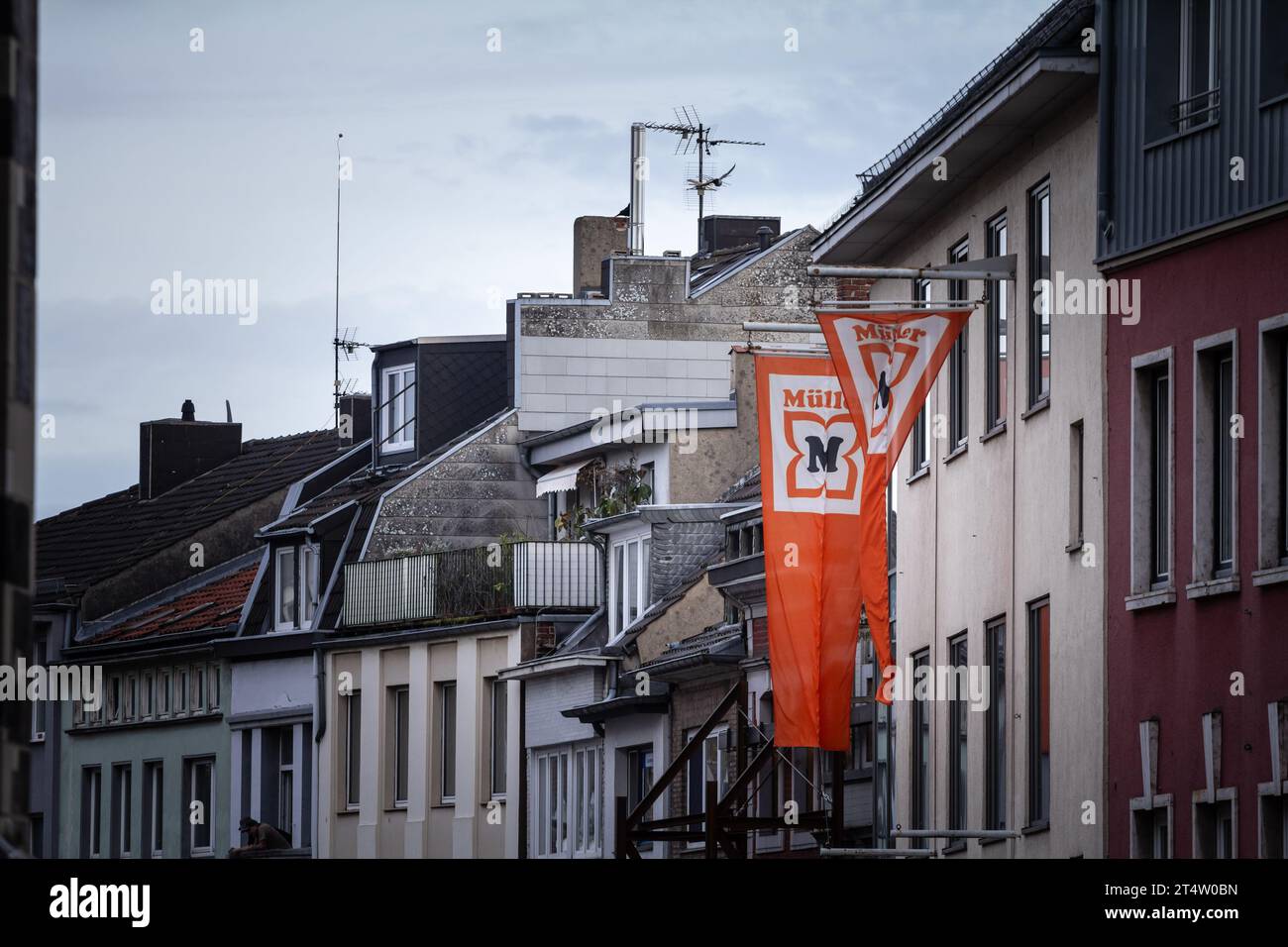 Picture of a Muller shop in Aachen, Germany. Müller is a chain of