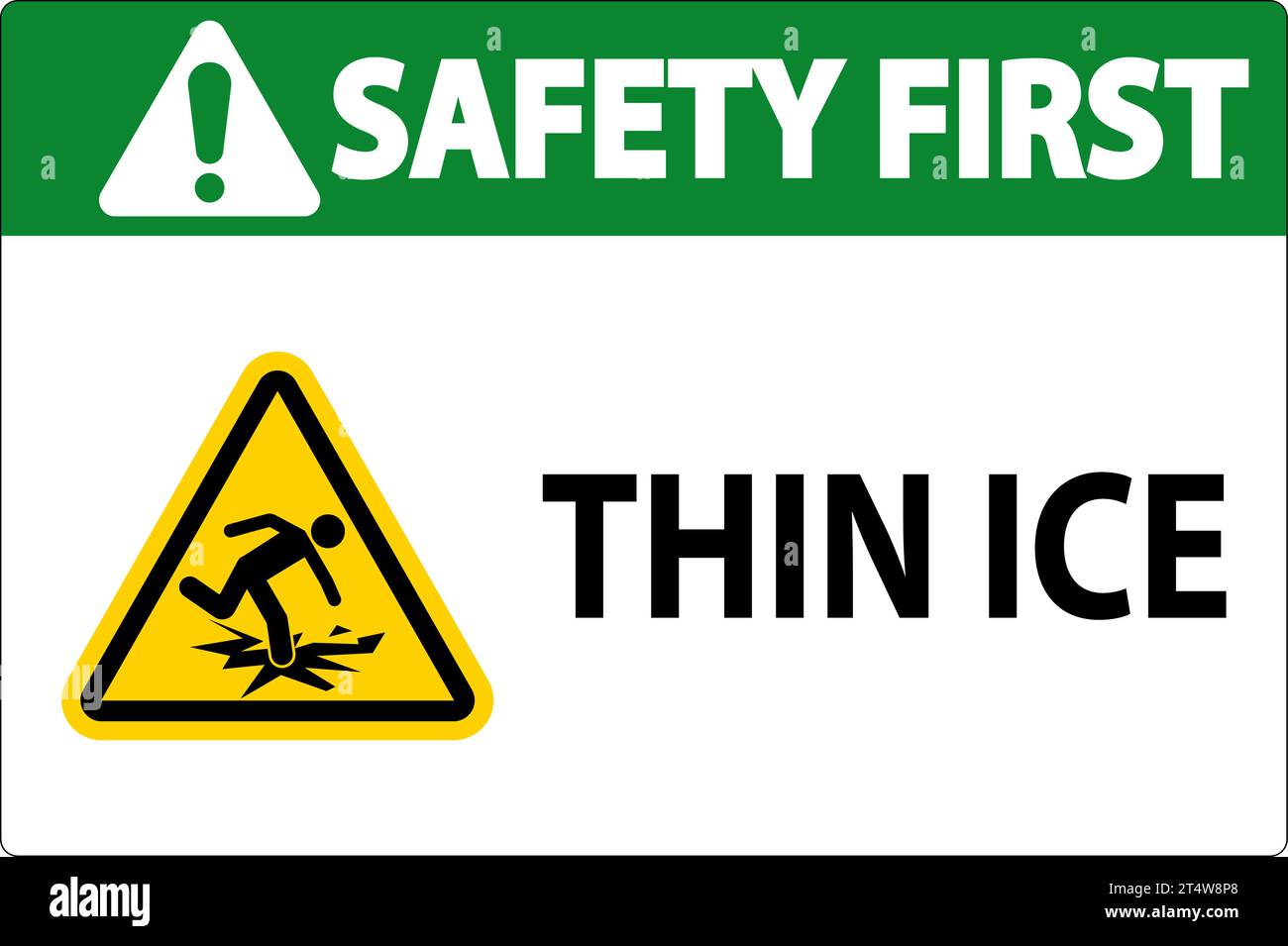 Frozen signage Stock Vector Images - Alamy