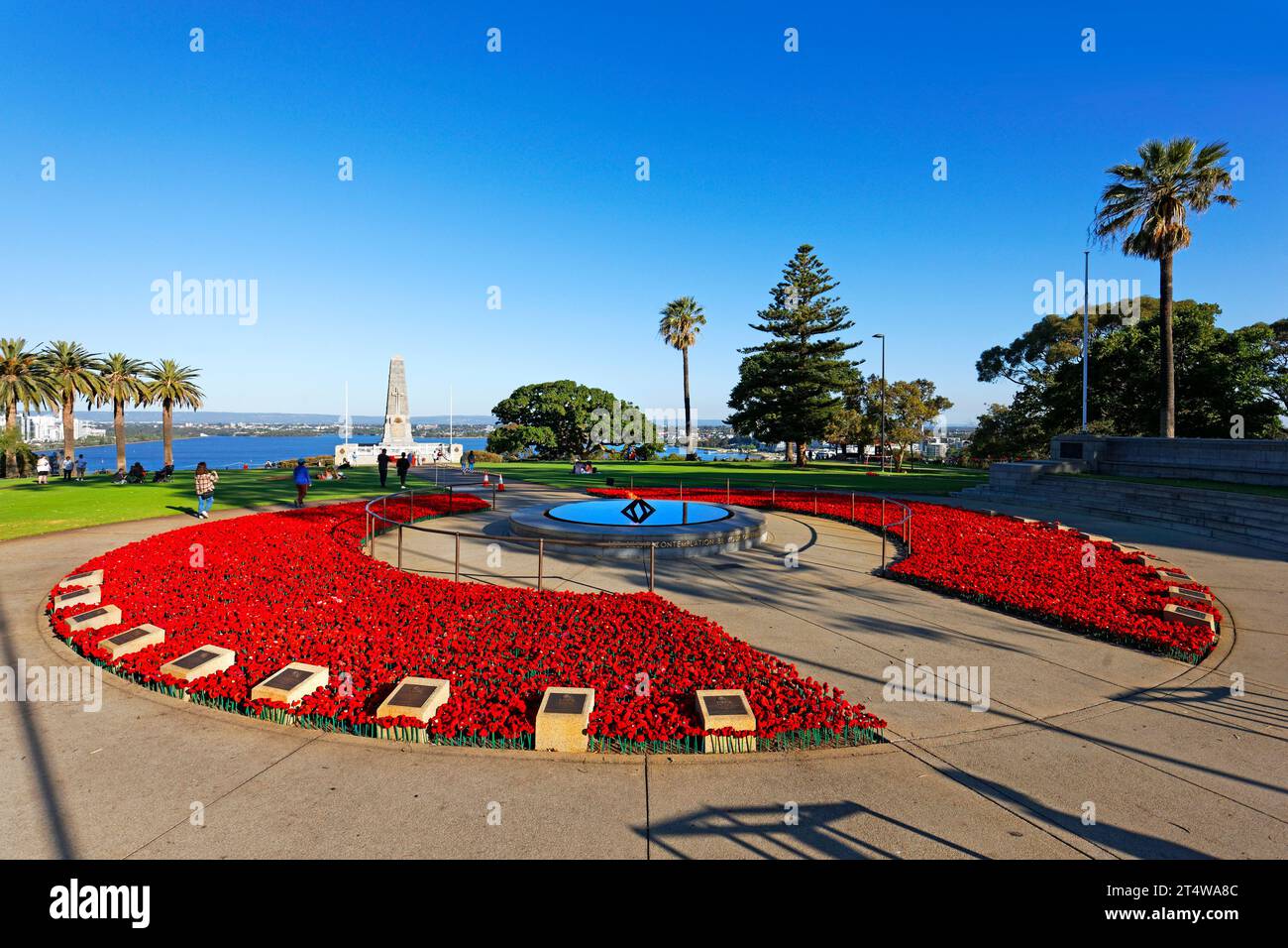 War memorial area, Kings Park, Perth, Western Australia Stock Photo Alamy