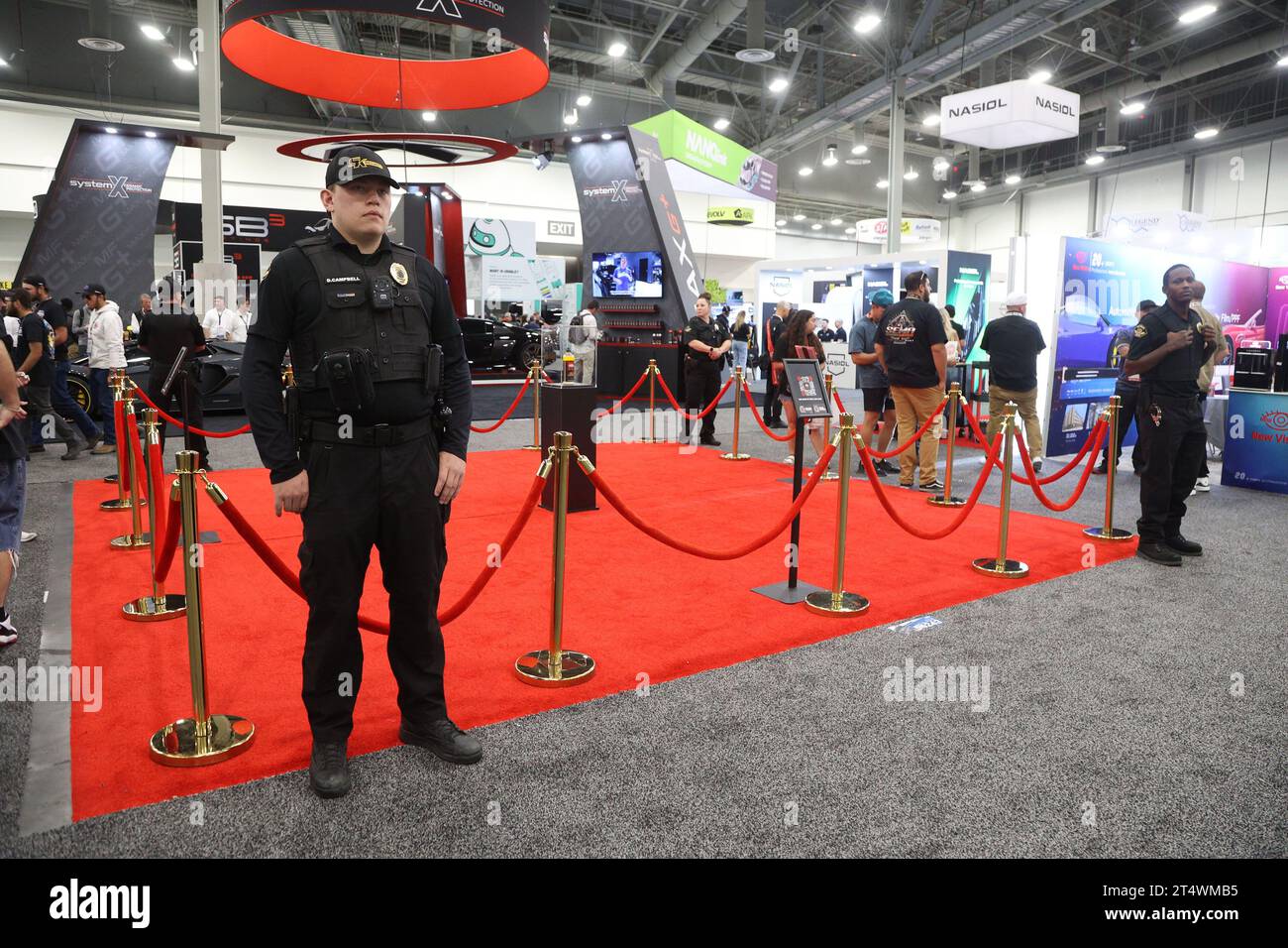 Las Vegas, United States. 01st Nov, 2023. A view of multiple security