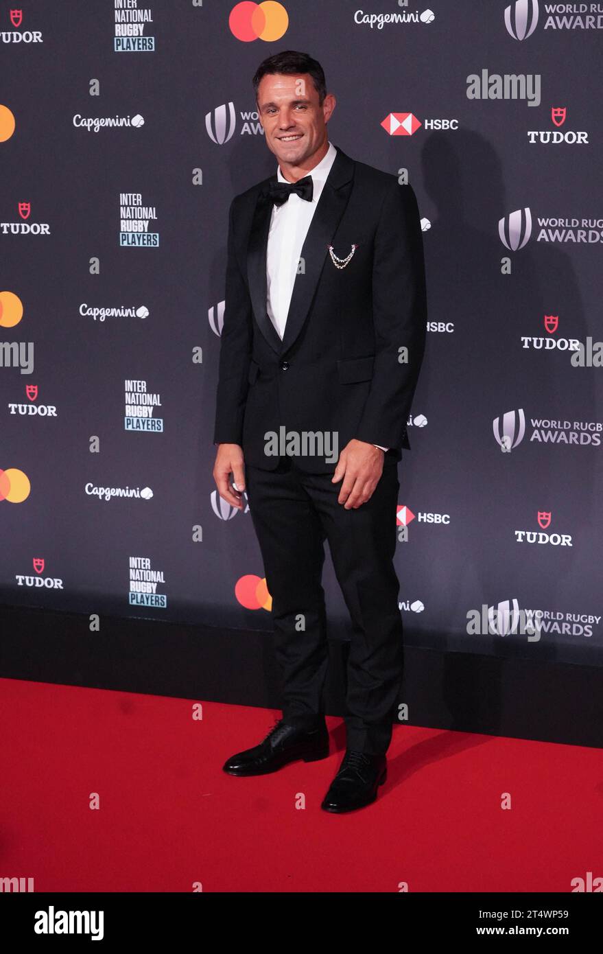 Paris, France. 29th Oct, 2023. Dan CARTER during the World Rugby Awards 2023 on October 29, 2023 at opera Garnier in Paris, France. Photo by Laurent Lairys/ABACAPRESS.COM Credit: Abaca Press/Alamy Live News Stock Photo