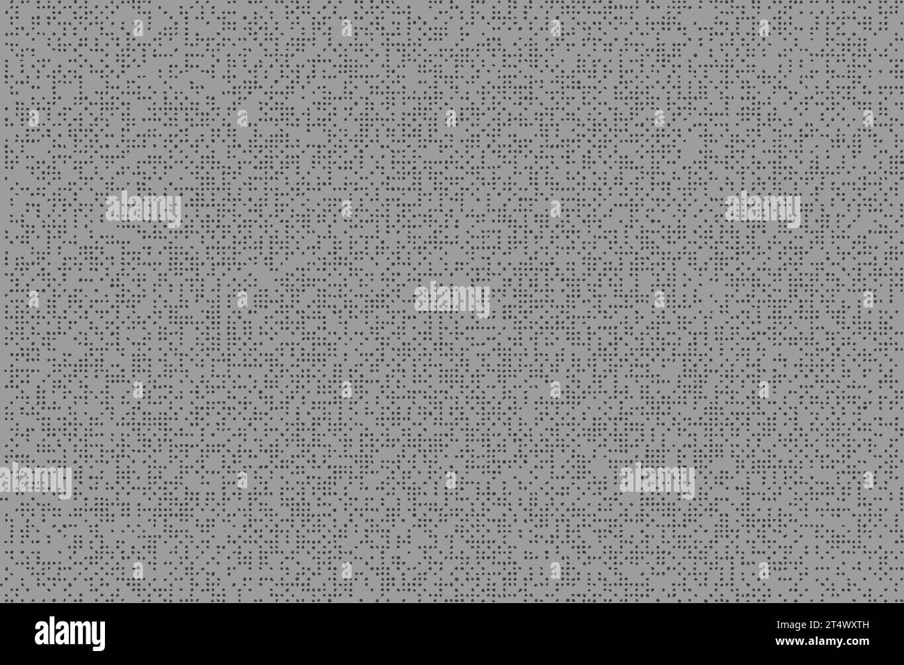 Monochrome gritty grunge texture. Background with grain noise effect. Retro template with abstract dotted grain dots. Vector illustration. Stock Vector