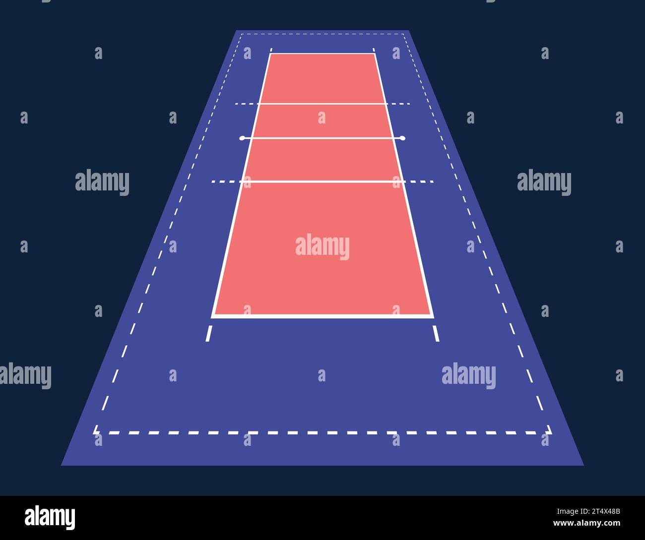 Perspective flat volleyball court arena field Vector Image Stock Vector Image & Art Alamy