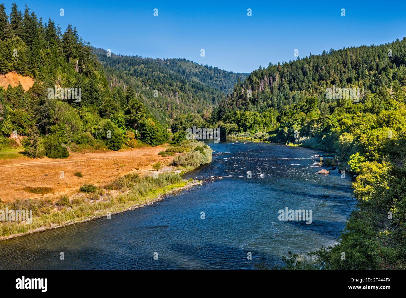 Rogue River, view near Illinois River confluence and community of