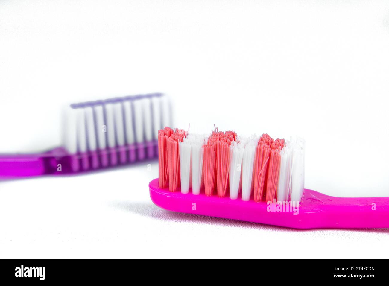 Tooth brush isolated on a white background Stock Photo - Alamy