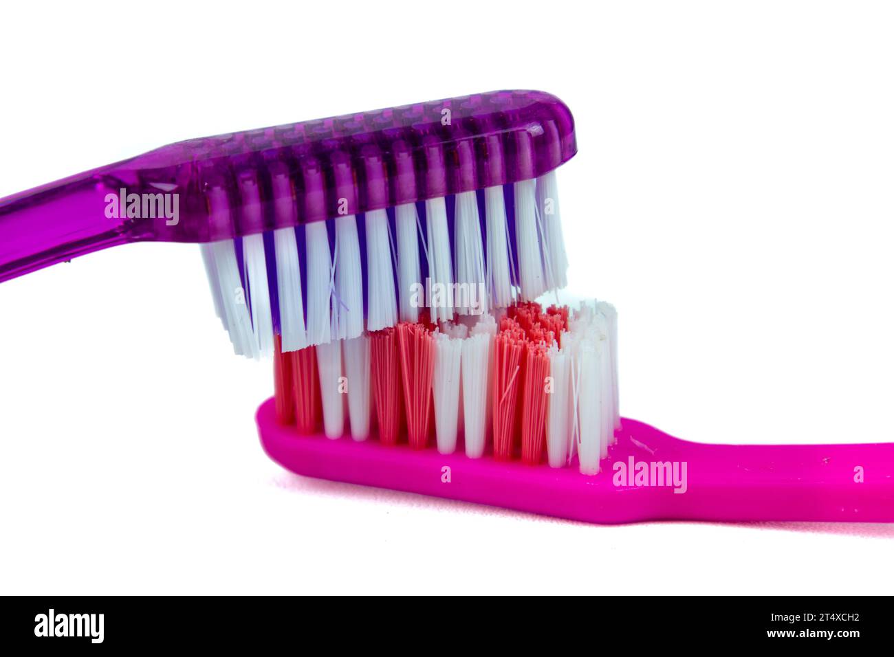 Tooth brush isolated on a white background Stock Photo