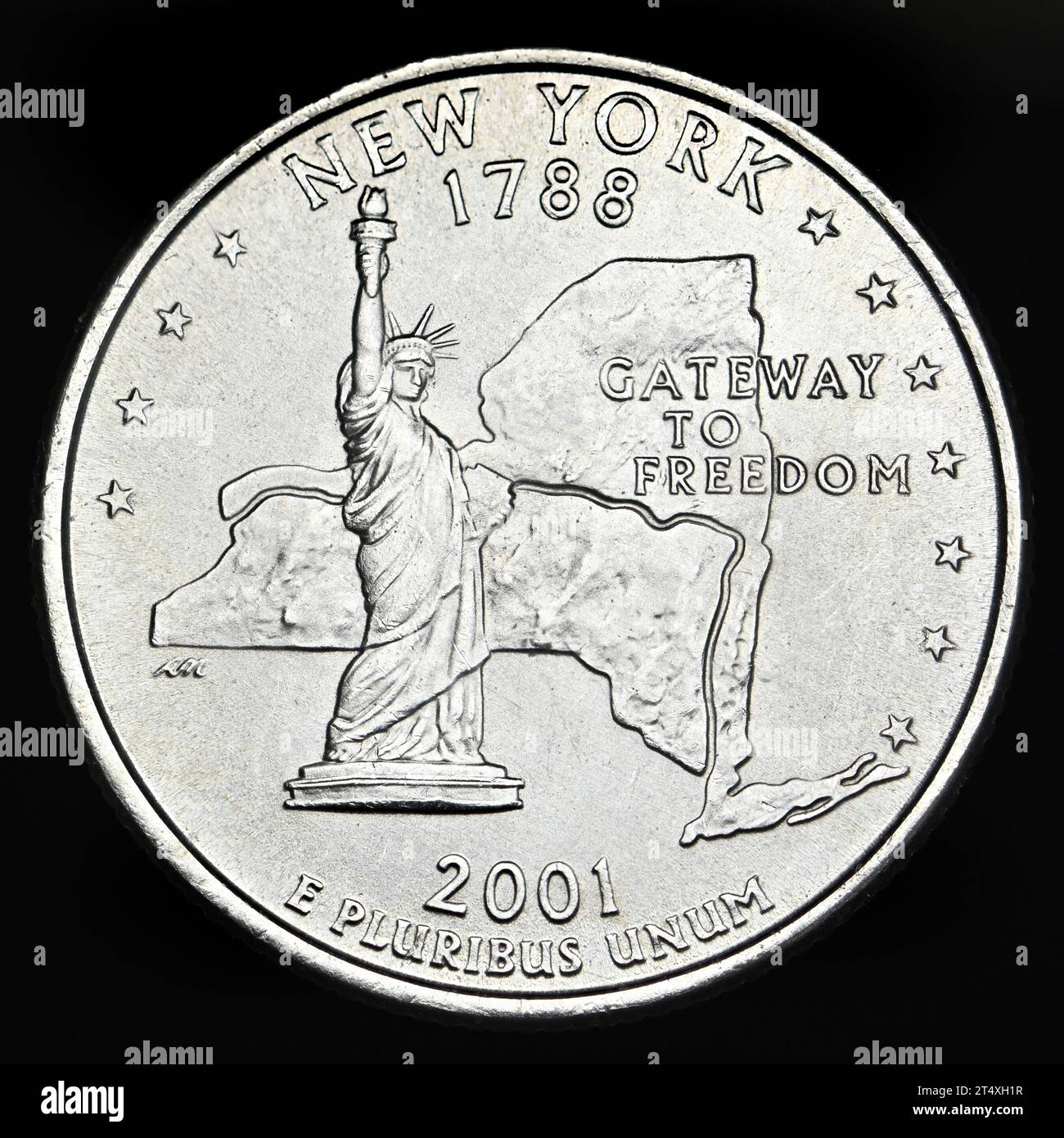 US Commemorative State Quarter Dollar New York (1788) Gateway To