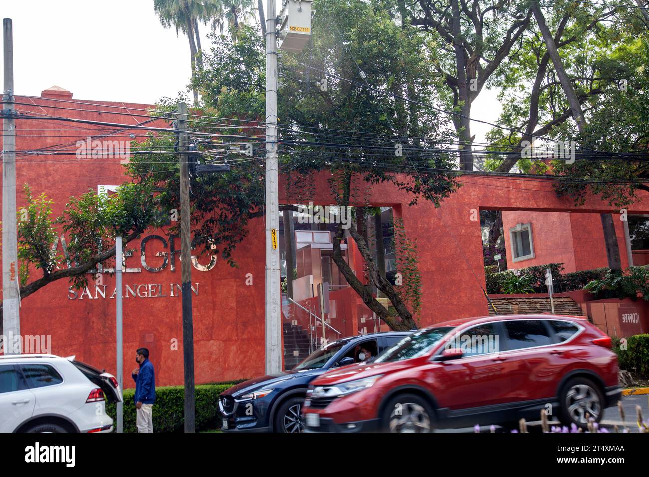 San Angel inn in Mexico City, Mexico Stock Photo