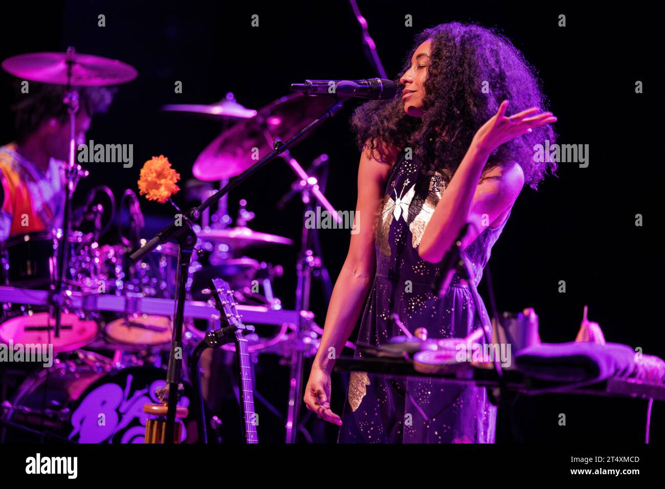 Barcelona, Spain. 2023.11.01. Corinne Bailey Rae perform on stage at Paral·lel 62 on November 01, 2023 in Barcelona, Spain. Stock Photo