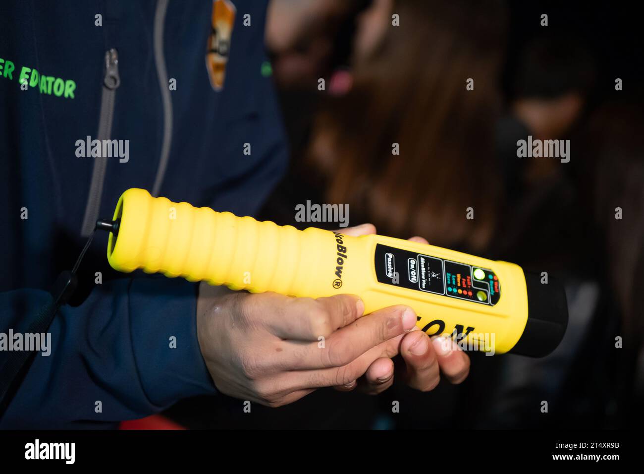 Breath test alcohol police hires stock photography and images Alamy
