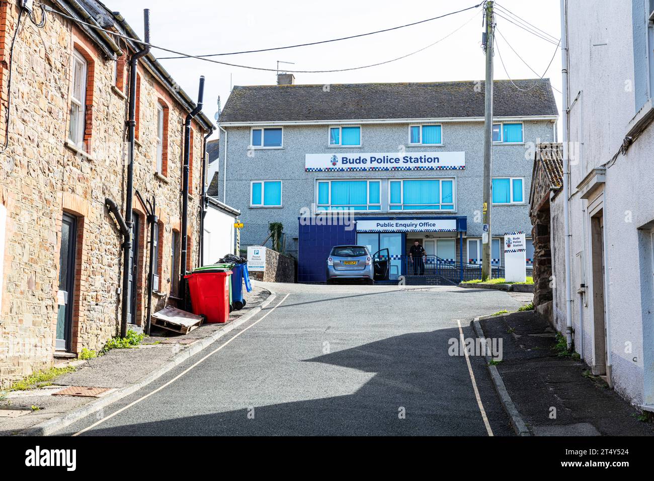 Bude police station, Bude Town, Bude, Cornwall, UK, England, Bude town