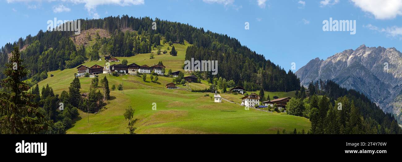 Xaveriberg, Lesachtal, Carinthia, Austria Stock Photo