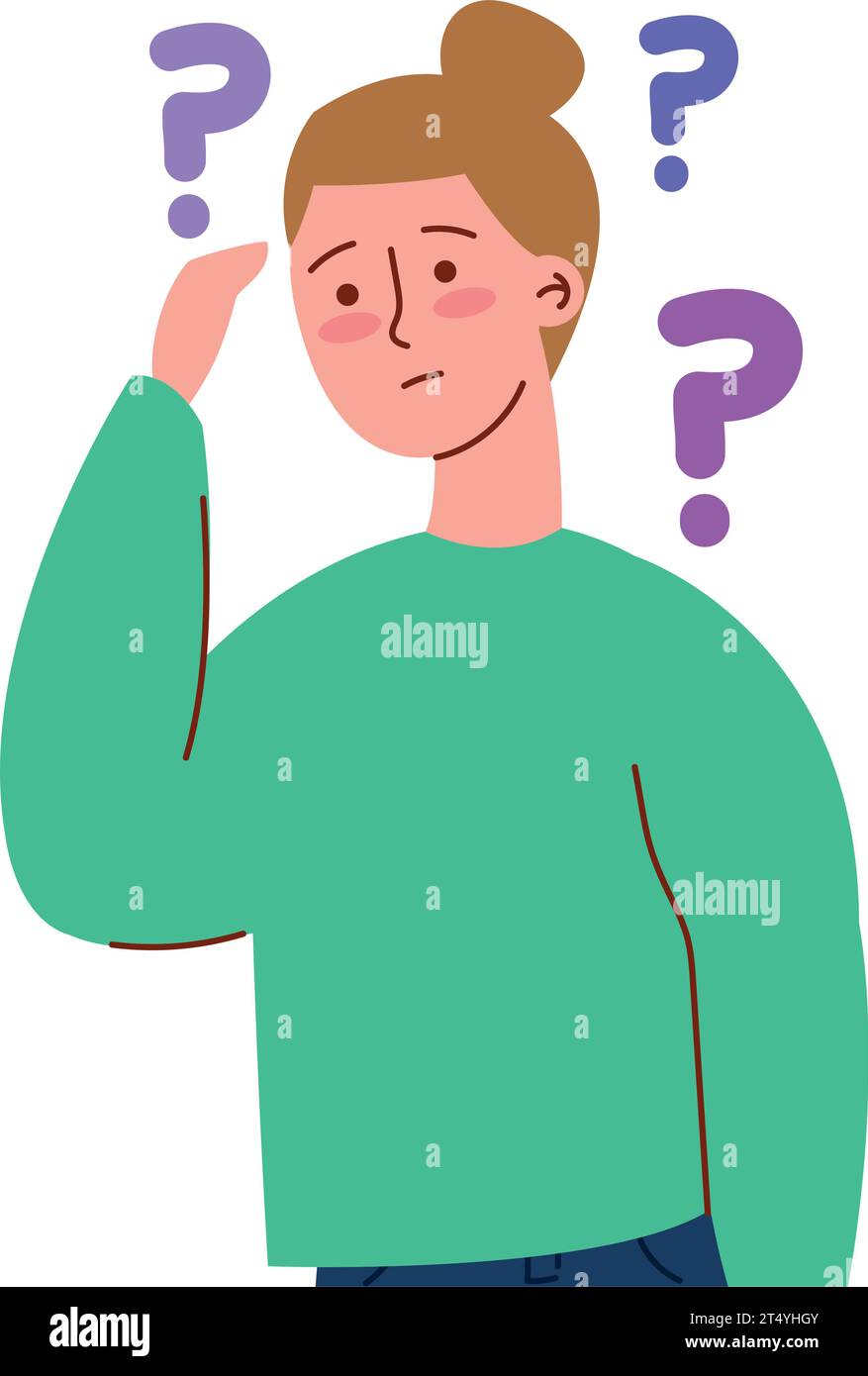 obsessive compulsive disorder illustration Stock Vector Image & Art Alamy