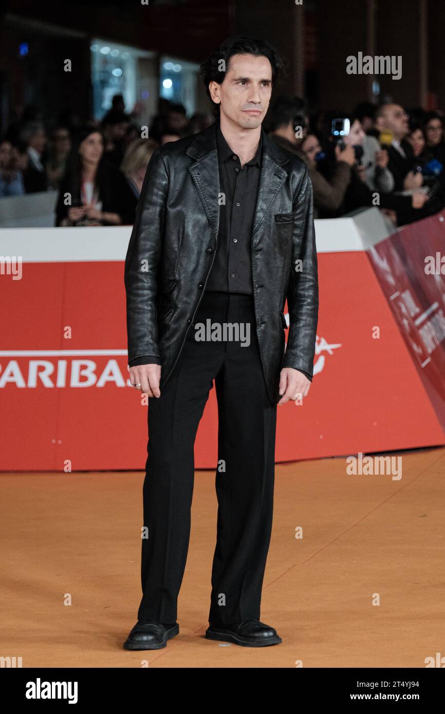 Rome Italy 29th Oct 2023 Francesco La Mantia Attends A Red Carpet Rome Italy 29th Oct 2023 Francesco La Mantia Attends A Red Carpet For The Movie Suburra Eterna During The 18th Rome Film Festival At Auditorium Parco Della Musica In Rome Credit Sopa Images Live News 2T4YJ94