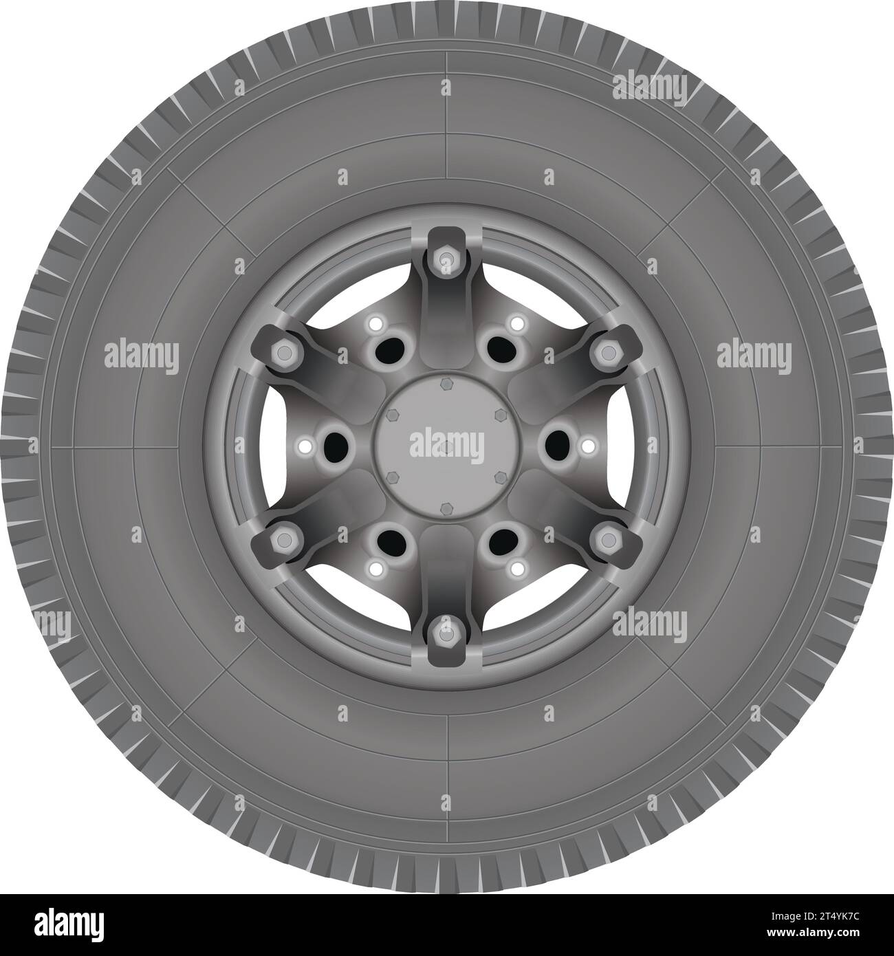 Dayton truck rim Royalty Free Vector Image Stock Vector Image & Art - Alamy