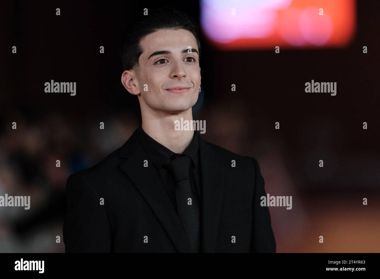 Gabriele Di Rosa Rome, Italy. 29th Oct, 2023. Gabriele Di Stadio attends the red carpet ...
