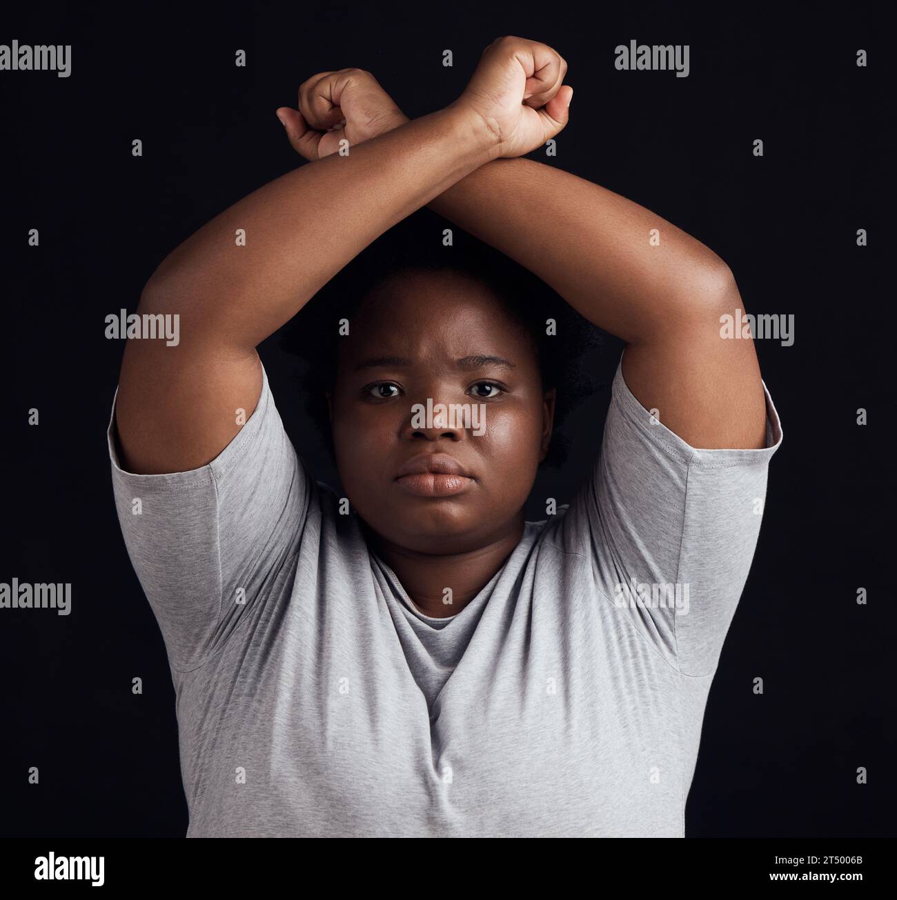 Domestic violence black woman hi-res stock photography and images - Alamy