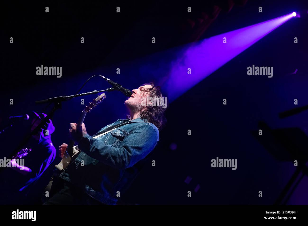 Jersey City, USA. 30th Oct, 2023. The Gaslight Anthem performs at White Eagle Hall in Jersey City, NJ on October 30, 2023. (Photo by Matthew Carasella/Sipa USA) Credit: Sipa USA/Alamy Live News Stock Photo