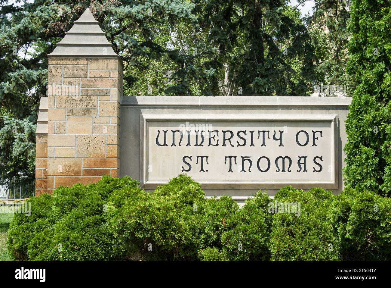 St thomas university minnesota hires stock photography and images Alamy