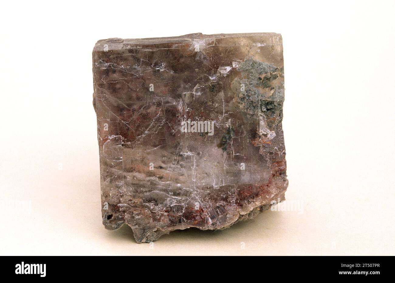 Halite or rock salt is a sodium chloride mineral. Sample Stock Photo Alamy